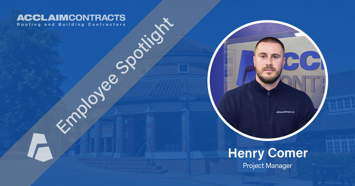 Meet Henry Comer – Project Manager at Acclaim Contracts