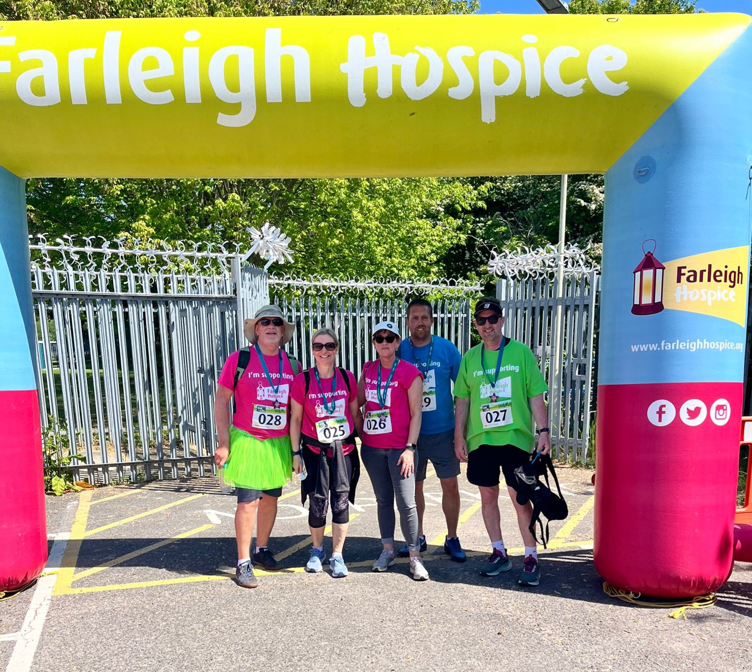 Team Acclaim Walks 12km for Farleigh Hospice! 🌟