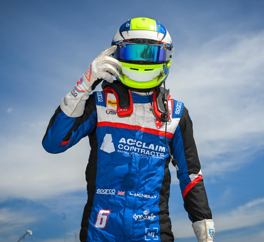 Acclaim Is Proud to Support Rising Talent Liam McNeilly 🏎️